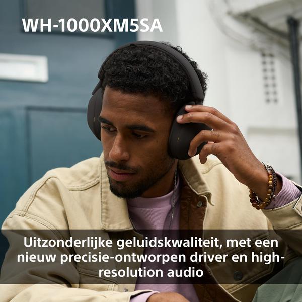 Sony WH-1000XM5 koptelefoon - Zwart (softcase) | Nu met €70