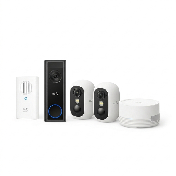 eufy-beveiligingsset-c30-chime-2x-solocam-c35 voorkant set