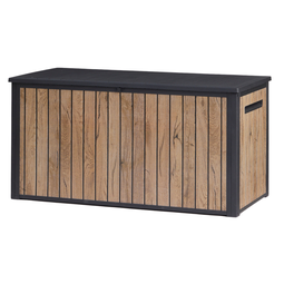 Keter Southwood 643L opbergbox Pine houtlook - voorkant