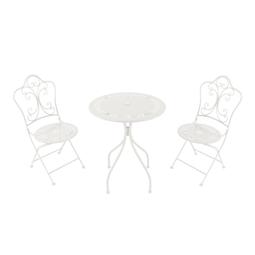 AXI Marilou metalen bistroset - Wit - geheel