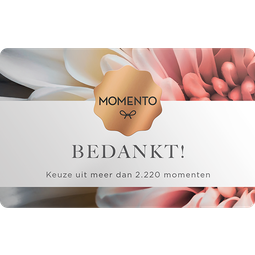 Momento: Bedankt E-gift