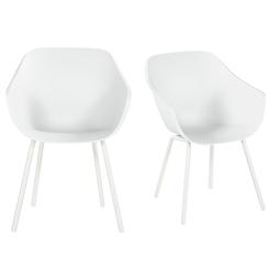 Iris stoelen set - wit