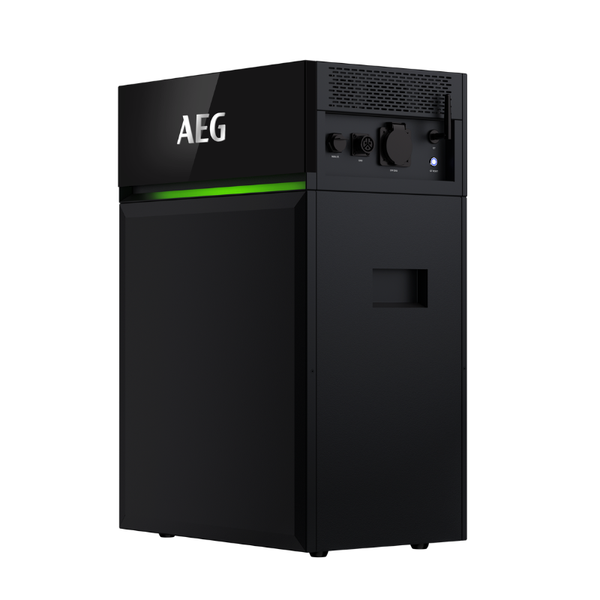 AEG Solarcube plug-in thuisbatterij zijkant