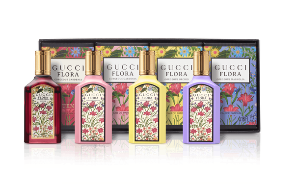 GUCCI FLORA 2点セット Gucci Flora Gorgeous Gift Set Miniatures | Nu €14,- lager dan de