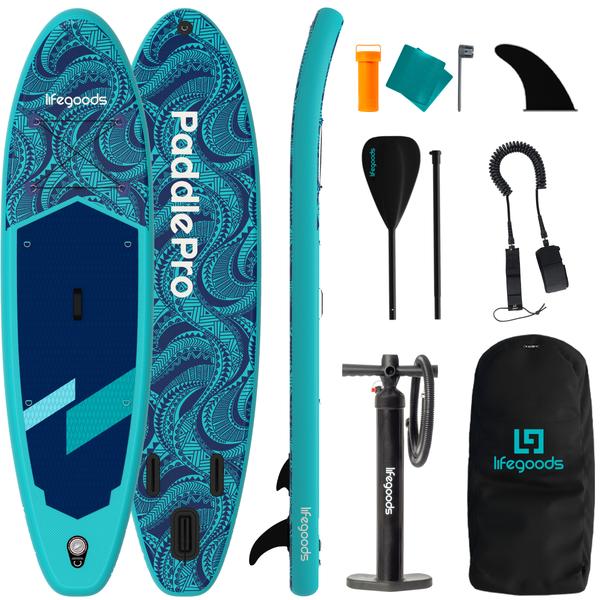 SUP Board Allround Compact- Tribal Blue packshot