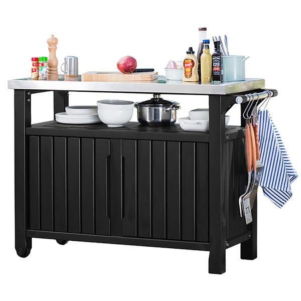 Keter Unity XL BBQ tafel - voorkant