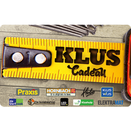 Afbeelding cadeaukaart Klus Cadeau