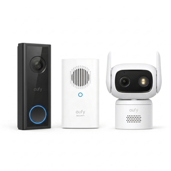 eufy-beveiligingsbundel-doorbell-c31-chime-solocam-c31 voorkant