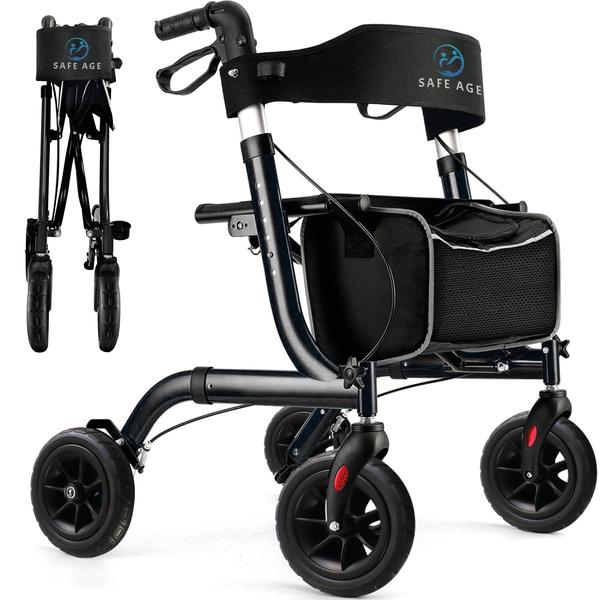 Afbeelding Safe Age rollator zwart