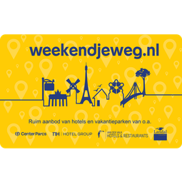 Afbeelding cadeaukaart Weekendjeweg.nl
