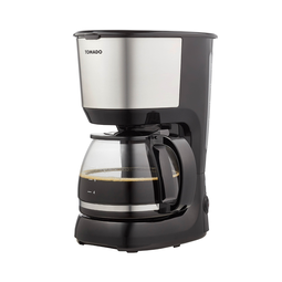 TCM1201S Koffiezetter 1.25l zwart/rvs - voorkant