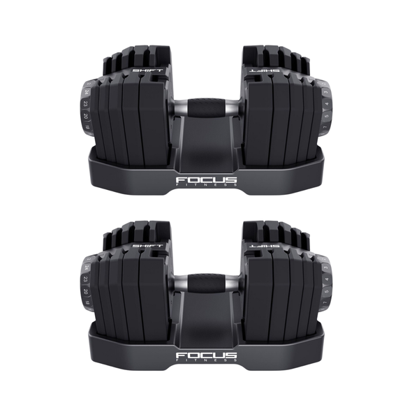 2x Focus Fitness Shift- Verstelbare Dumbbell packshot