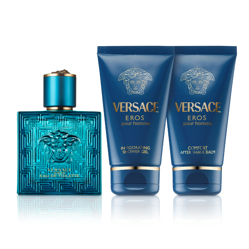 Versace Eros Pour Homme Giftset Eau de Toilette Spray 50 ml & Bath