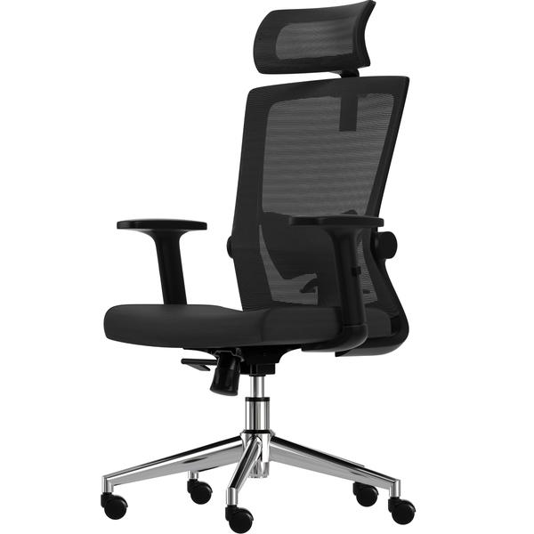 LifeGoods Ergonomische bureaustoel - zwart | €50,- lager dan de adviesprijs | AH Voordeelshop | AH Voordeelshop