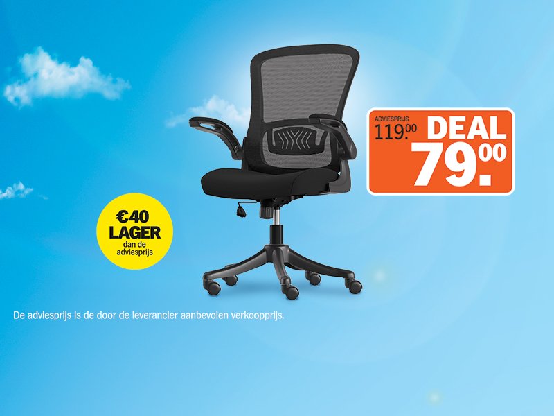 AH_VDS_W33_Comfort bureaustoel_800x600